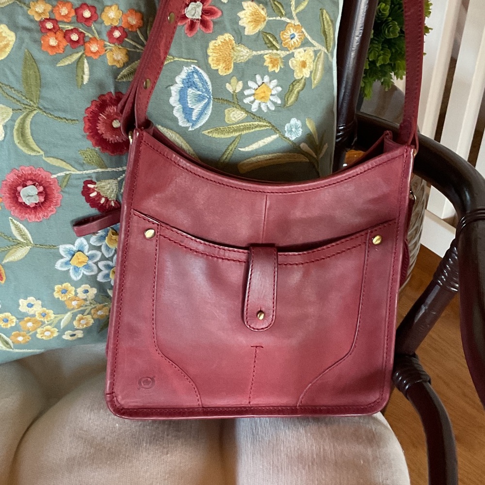 Born Burgundy Shoulder Bag